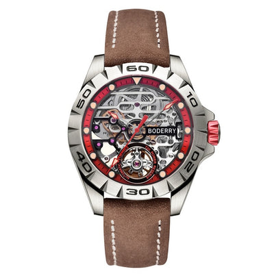 Titanium Case 2020 Top Brand Luxury Men's Watches Skeleton Automatic Mechanical Watch for Men Waterproof Relogio Masculino