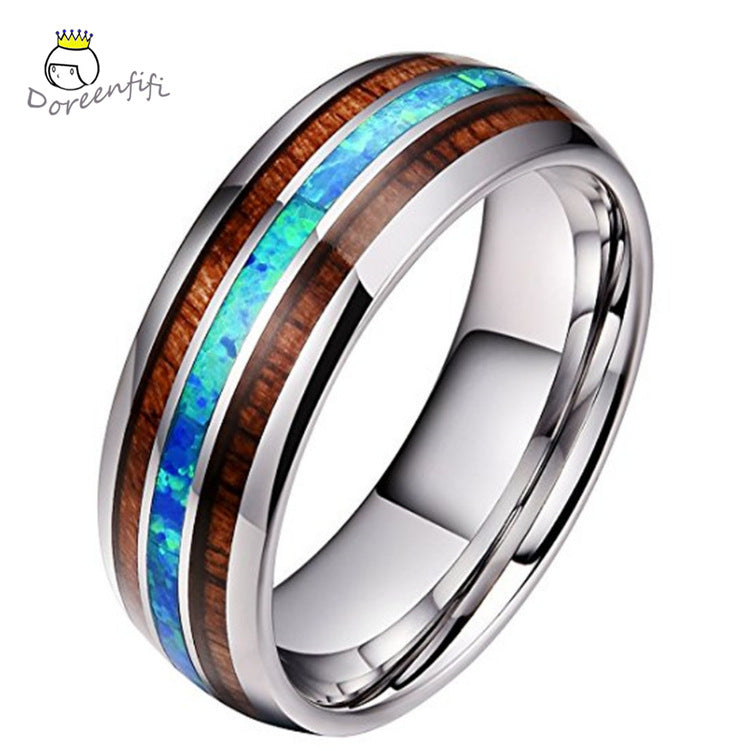 Fashion Jewelry Simple Shell 316L Stainless Steel Men's Ring Titanium Punk Rock Jewellry Anillo masculino Size 6 8 9 10 11 12 13